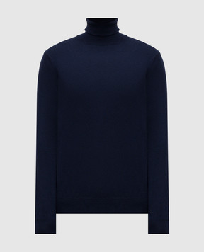 Pini Parma Blue cashmere sweater TNECKBL