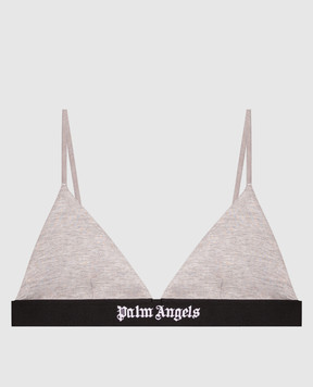 Palm Angels Gray bralette PLA1UWTP02SI