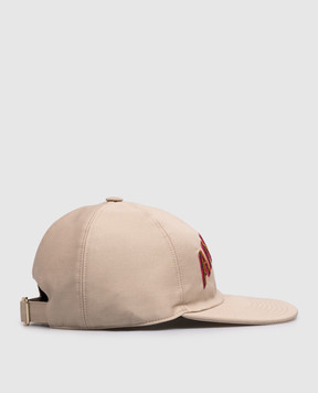 La DoubleJ Beige Brooklyn cap HAT0043COT026SOE05