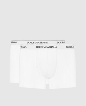 Dolce&Gabbana Set of boxer briefs with logo pattern M9C07JONN95