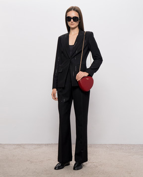 Twinset Black pants with sequins 262AT2041