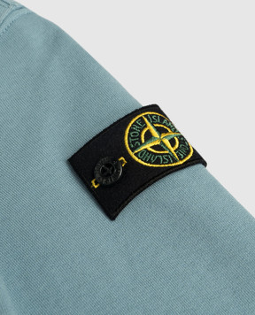 Stone Island Children's blue sports jacket with logo L1S166100004S004068