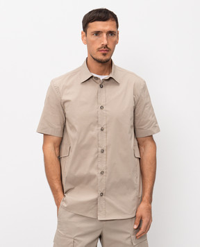 Peserico Beige shirt with short sleeves R5605600029