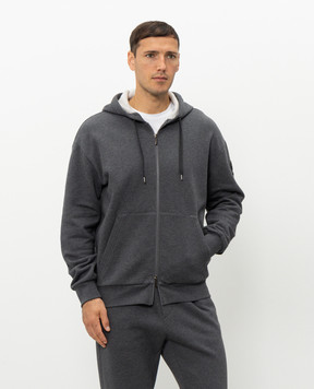 Peserico Grey insulated sports jacket R57009J0DK00088