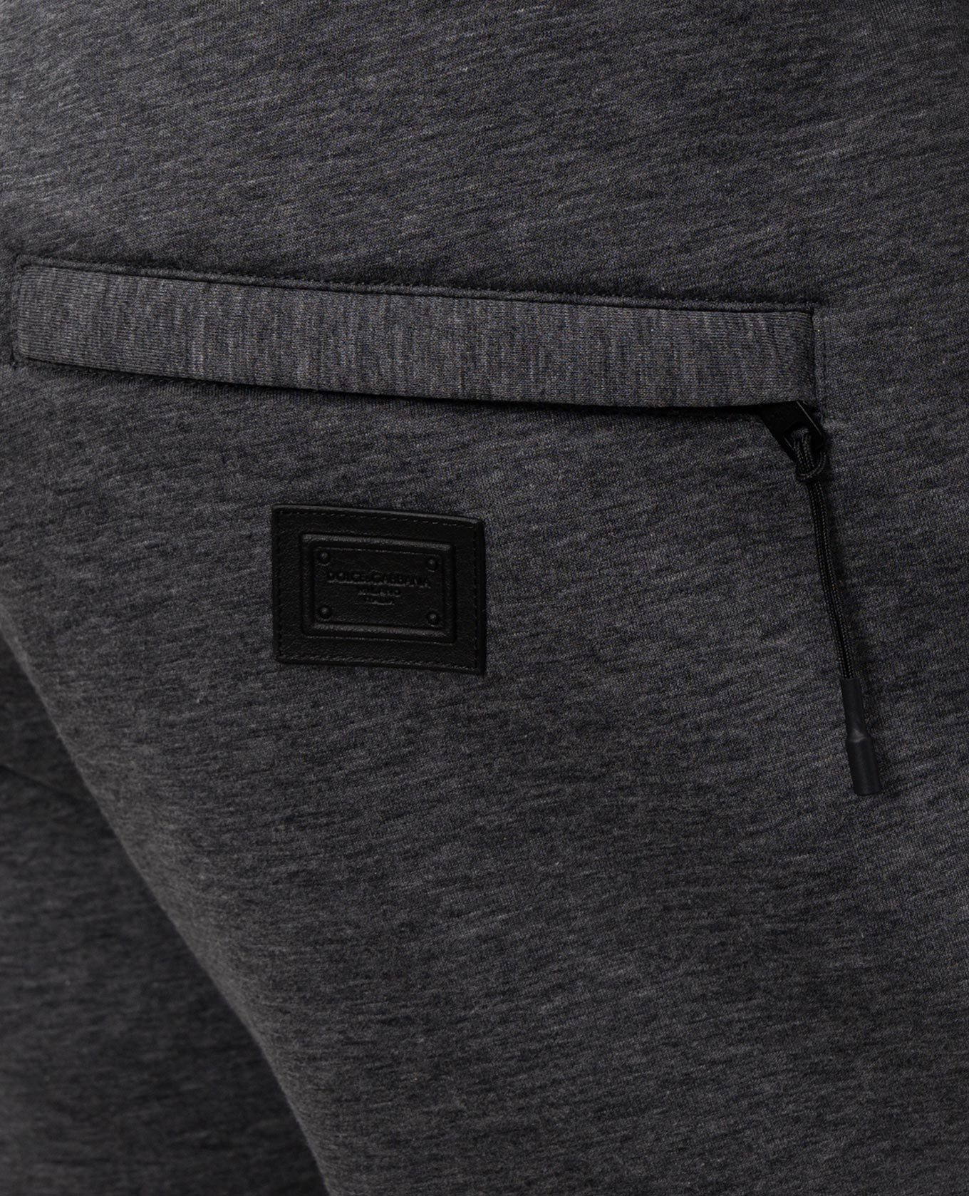 Grey striped sweatpants Dolce&Gabbana 4