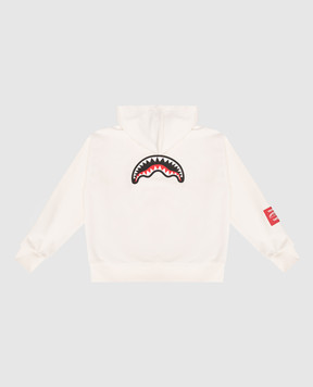Sprayground Children's white Shark sports jacket SPY1385EIVO