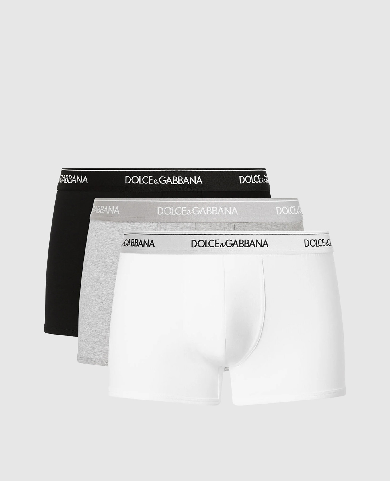 Boxer briefs set with contrast logo