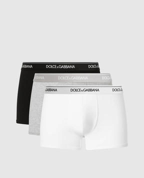 Dolce&Gabbana Boxer briefs set with contrast logo M9D82JONN95