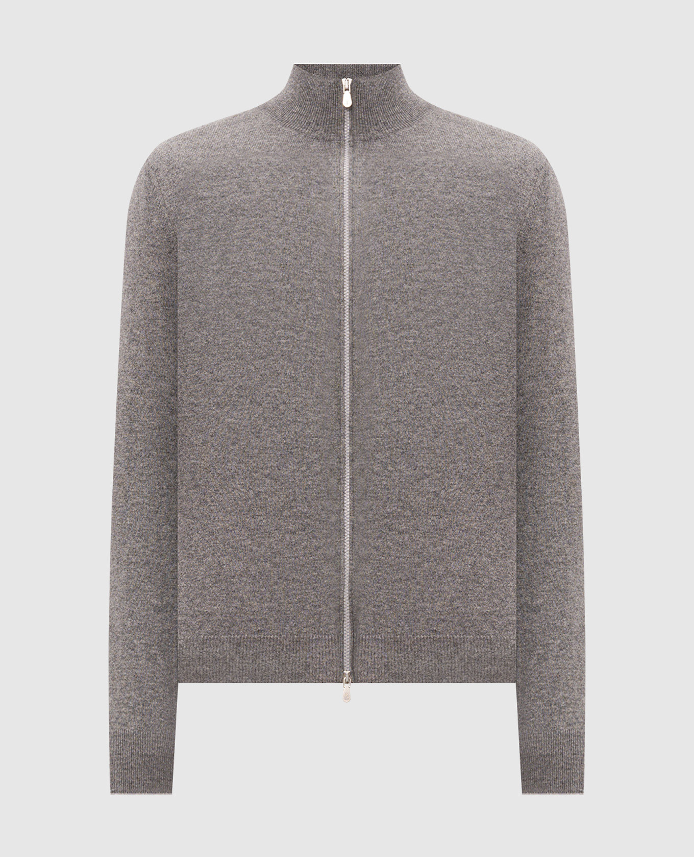 Gray cardigan