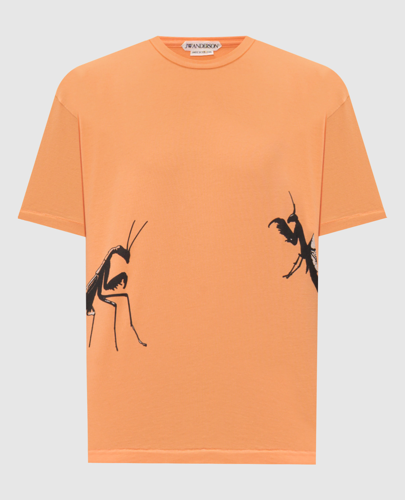 

Orange T-shirt with print JW Anderson