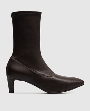 Officine Creative Brown leather ankle boots SUZY SUZY004COFFEEBEAN