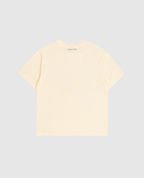 Sporty & Rich Children's yellow T-shirt Be Nice TO04876003YE02