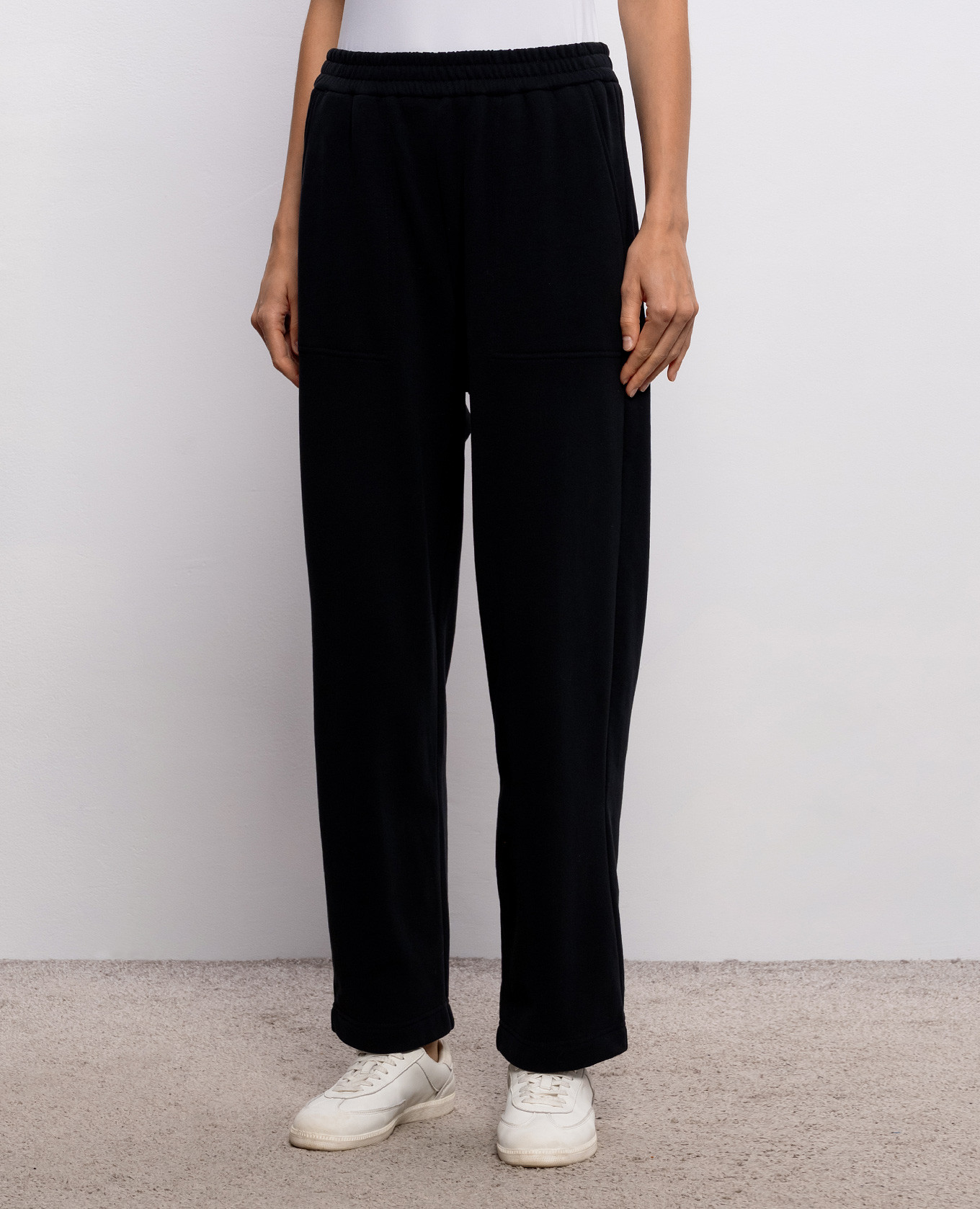 Black cotton sweatpants Brunello Cucinelli 3