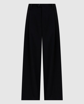 Y`S Yamamoto Black wool pants YVP09100