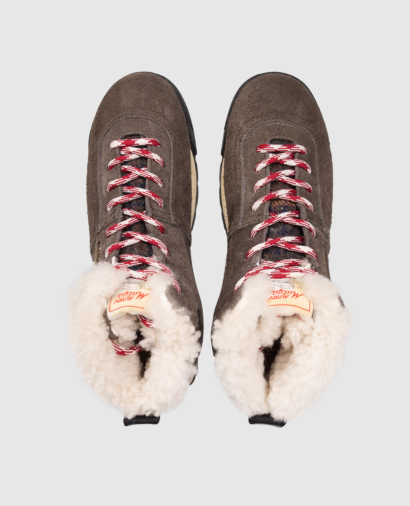 

Malga brown suede high-tops AUTRY