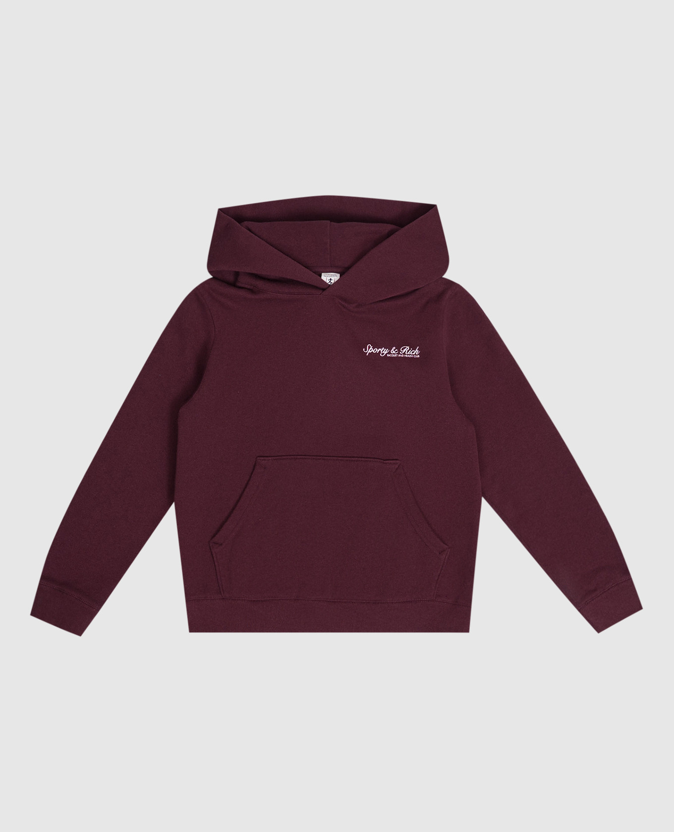 Children's burgundy insulated hoodie Syracuse Sporty & Rich