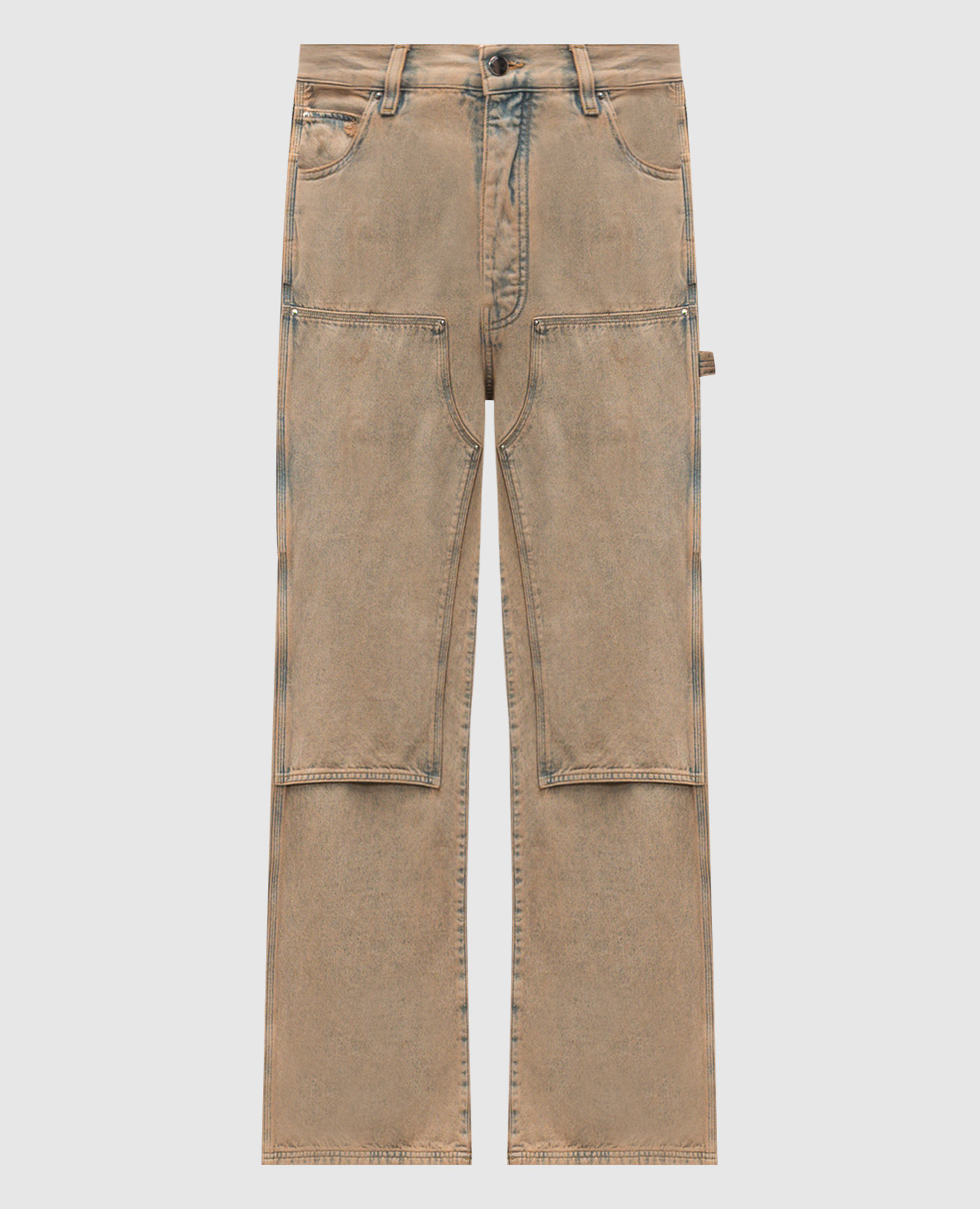 Beige Carpenter jeans AMIRI