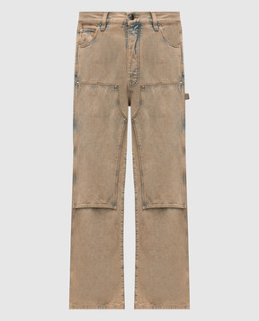 AMIRI Beige Carpenter jeans AMBMJE1052