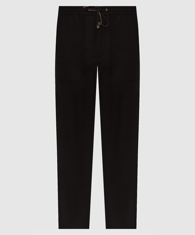 Brown wool pants