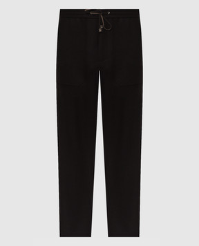 Brett Johnson Brown wool pants FW26P17LP991CAC