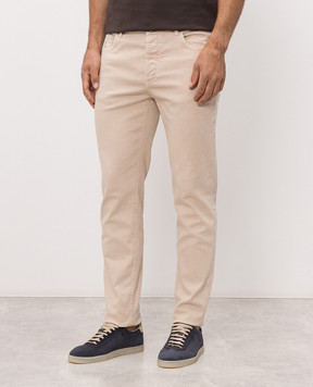 Brunello Cucinelli Beige jeans M277PD3210