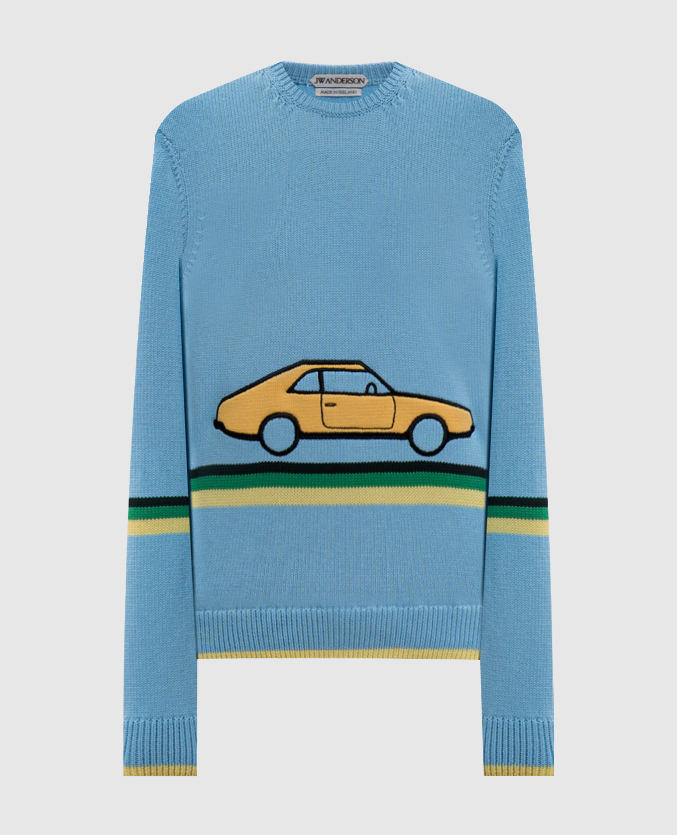 

Blue cotton sweater JW Anderson, Light blue