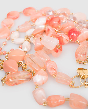 Dolman Bijoux Coral layered necklace 75100