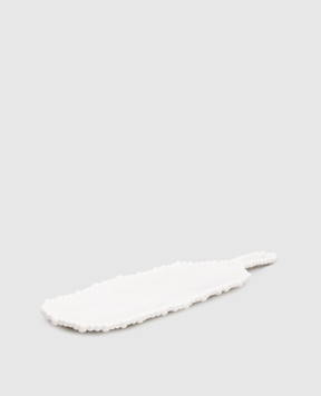 Baci Milano Pearl White Snack Plate CUT2COL01