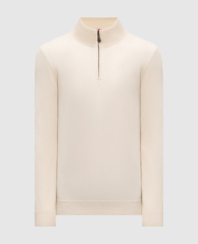 ISAIA Beige cashmere jumper MG8493YP003