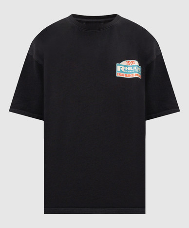 Zwart T-shirt van het Tripoli Rally Team