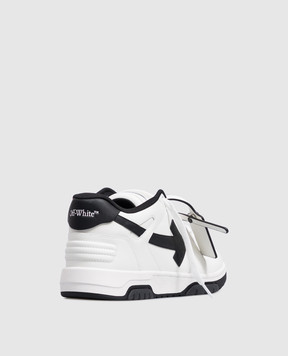 Off-White Out Of Office white leather sneakers M189C9L019