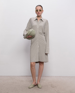 Toteme Gray melange shirt dress 263WRD0315FB0656