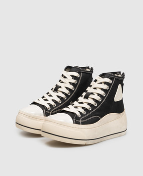 R13 Black high tops R13S5029001