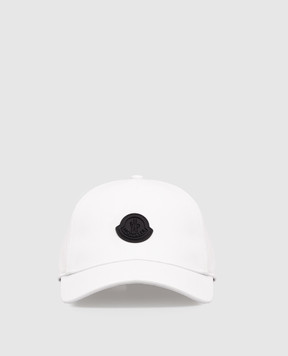 Moncler White cap with logo L10933B000110U082