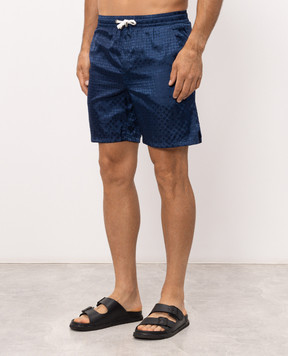 Stefano Ricci Blue swim shorts M6B5100010PA004S