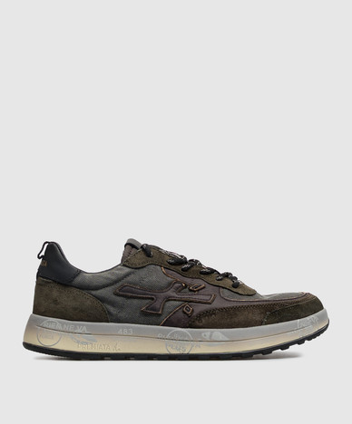 Nous khaki combination sneakers
