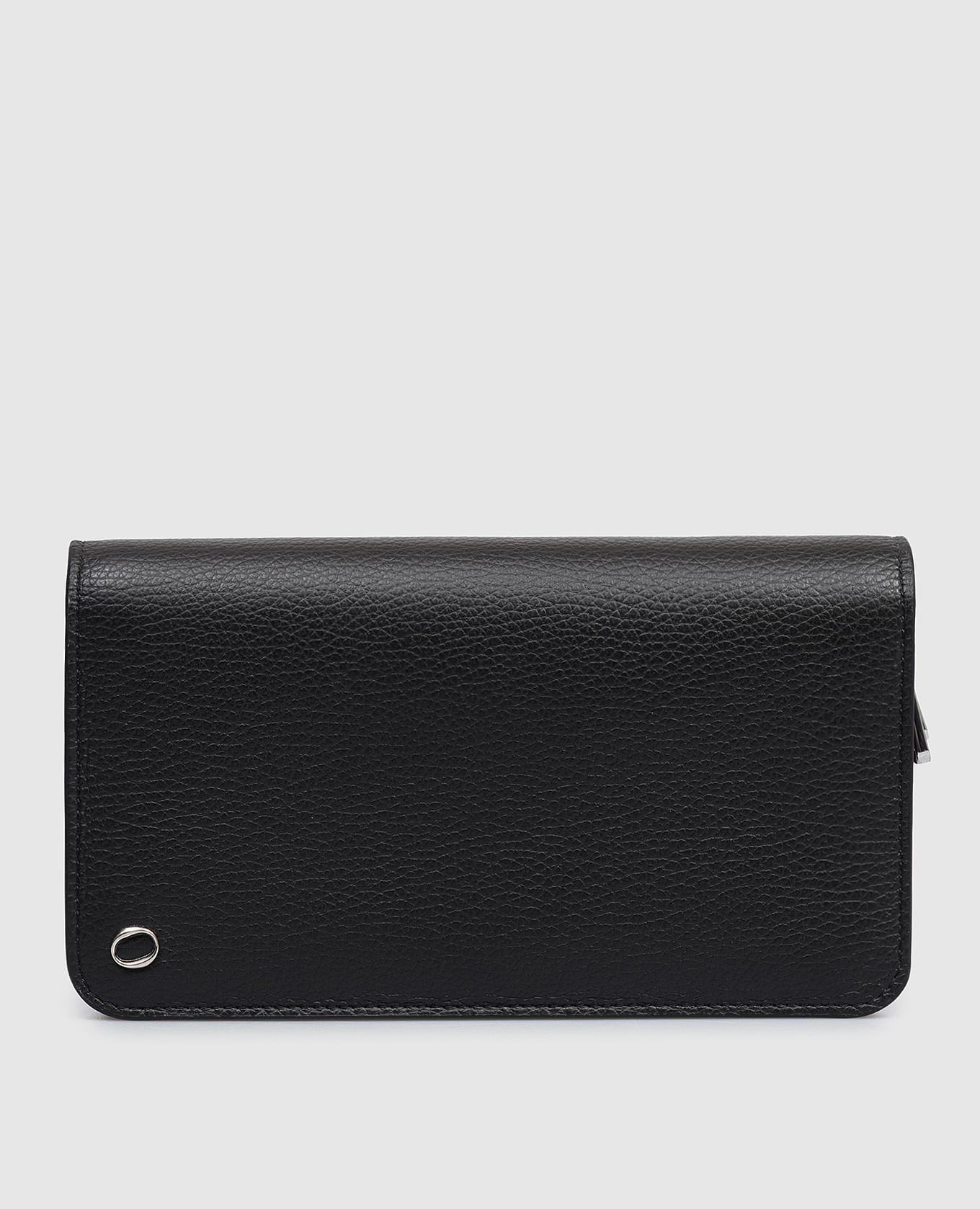

Black leather wallet Orciani
