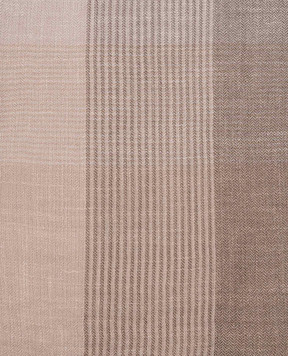 Brunello Cucinelli Beige silk and linen scarf MSC682OR