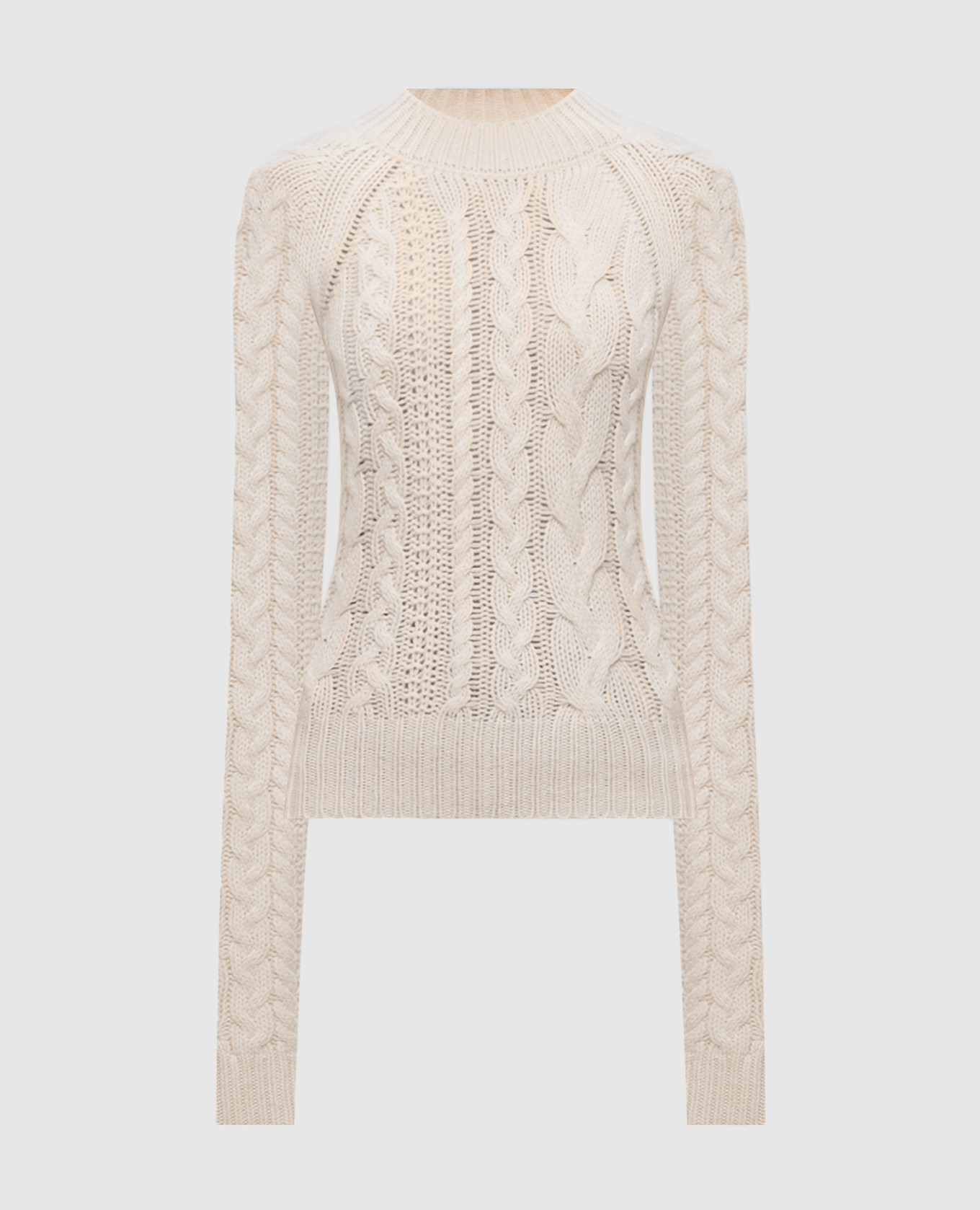 Beige cashmere sweater