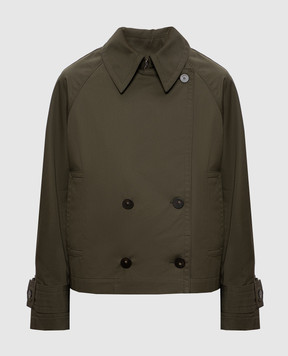 JOSEPH Green cropped trench coat Zago JF009689