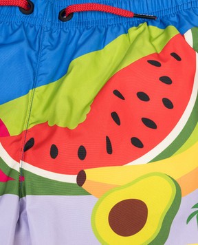Diesel Children's printed swim shorts J02703KXBTD