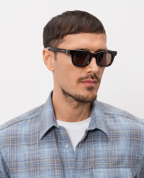 Alexander McQueen Skull sunglasses with tortoiseshell effect 861677J0749