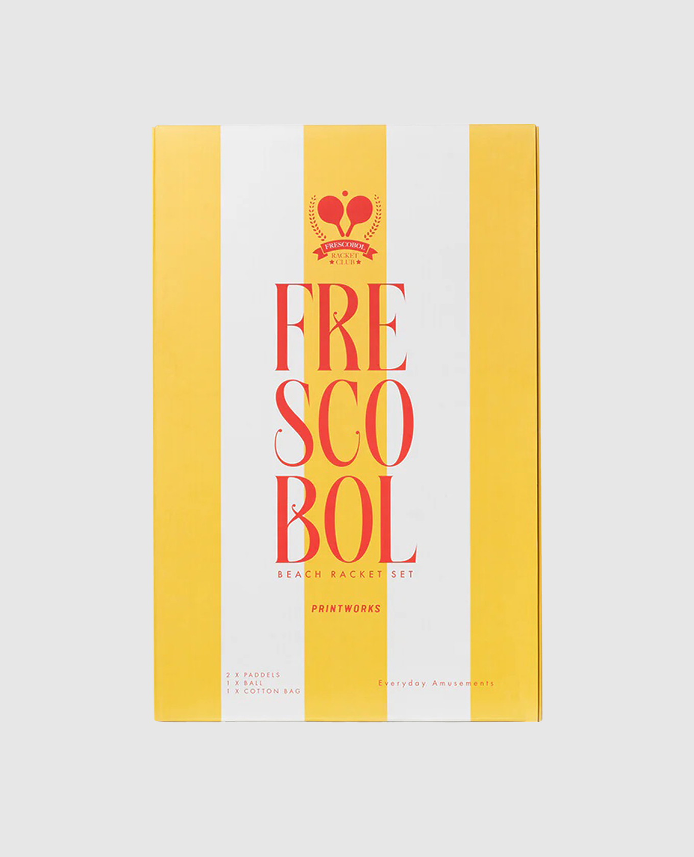 

FRESCOBOL Beach Tennis Set Printworks, Yellow