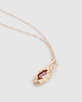 Oceanus Gold chain with Panopea pendant PANOPEA