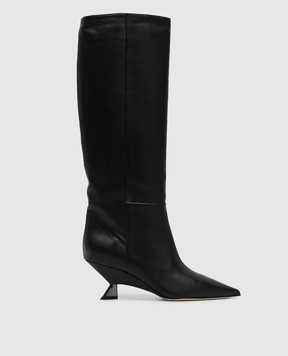 Benedetta Boroli Ashley black leather boots ASHLEY