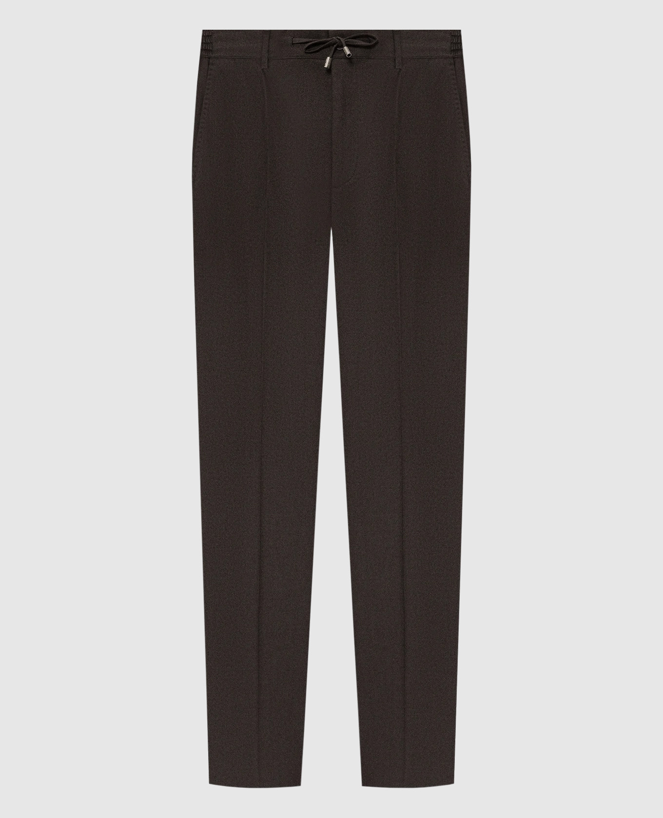 Brown wool pants