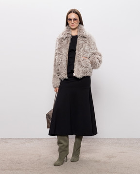 Babe Pay Pls Beige fur coat 2544TIGRADO