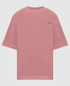 Juun.j Pink Metamorphosis T-shirt with print JC6342P25X
