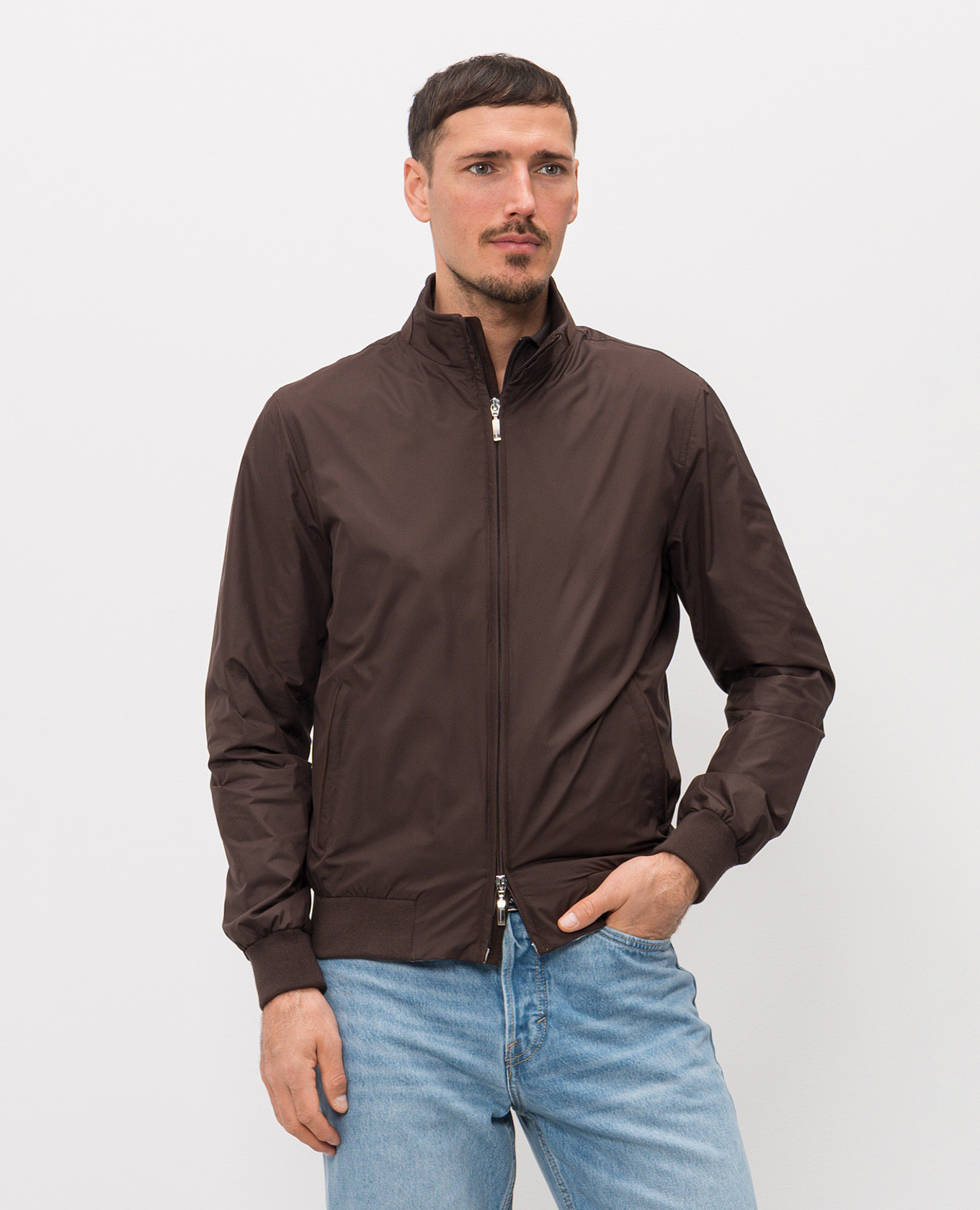 

Brown jacket Doriani Cashmere