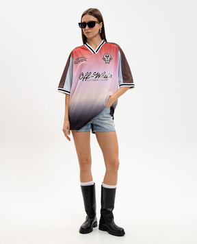 Off-White T-shirt with logo print 2AA13JS26JER001
